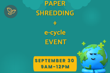 Paper shredding event 2023