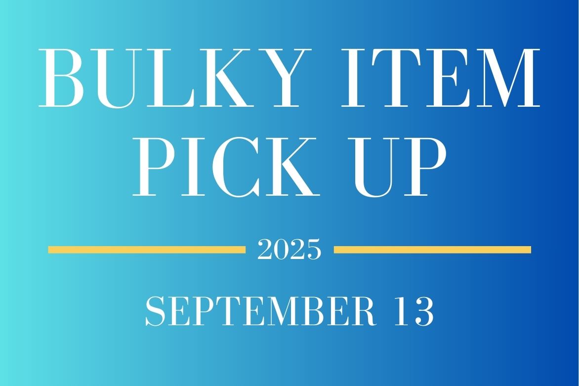 Bulky Item Pickup 2025